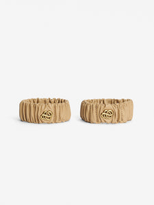 By Malene Birger Evelo Leather Wrist Bands Sand