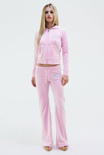 Lataa kuva Galleria-katseluun, Juicy Couture Arched Metallic Layla Pant Cherry Blossom
