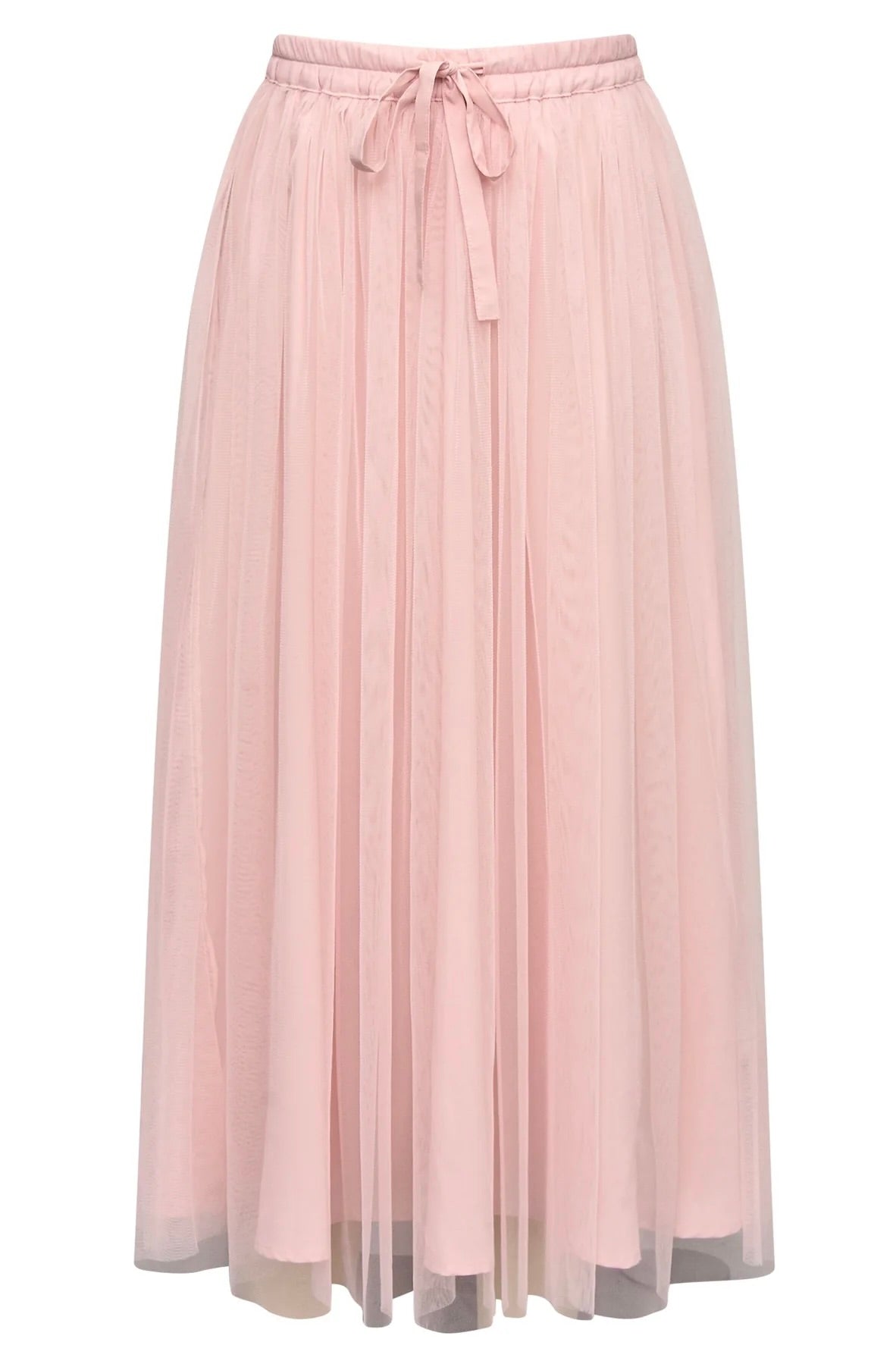 A-View Tulle Skirt Pale Rose