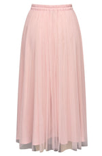 Lataa kuva Galleria-katseluun, A-View Tulle Skirt Pale Rose
