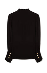 Lataa kuva Galleria-katseluun, Busnel Nirva Satin Blouse Black
