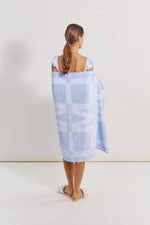 Lataa kuva Galleria-katseluun, Malina Capri Beach Towel Ocean Blue
