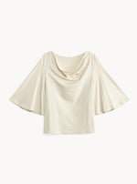 Lataa kuva Galleria-katseluun, By Malene Birger Bryar Organic Cotton T-Shirt Oyster Gray
