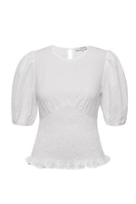 Lataa kuva Galleria-katseluun, A-View Delena Blouse White
