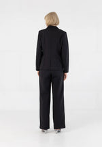 Lataa kuva Galleria-katseluun, Coster Copenhagen Double Breasted Blazer With Utility Details Black
