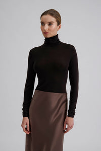 Malina Quinn Thin Turtleneck Wool