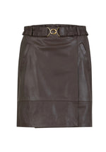 Lataa kuva Galleria-katseluun, Coster Copenhagen Leather Skirt Black
