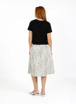 Lataa kuva Galleria-katseluun, Coster Copenhagen Jacquard Skirt Silver Gray
