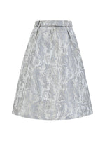 Lataa kuva Galleria-katseluun, Coster Copenhagen Jacquard Skirt Silver Gray
