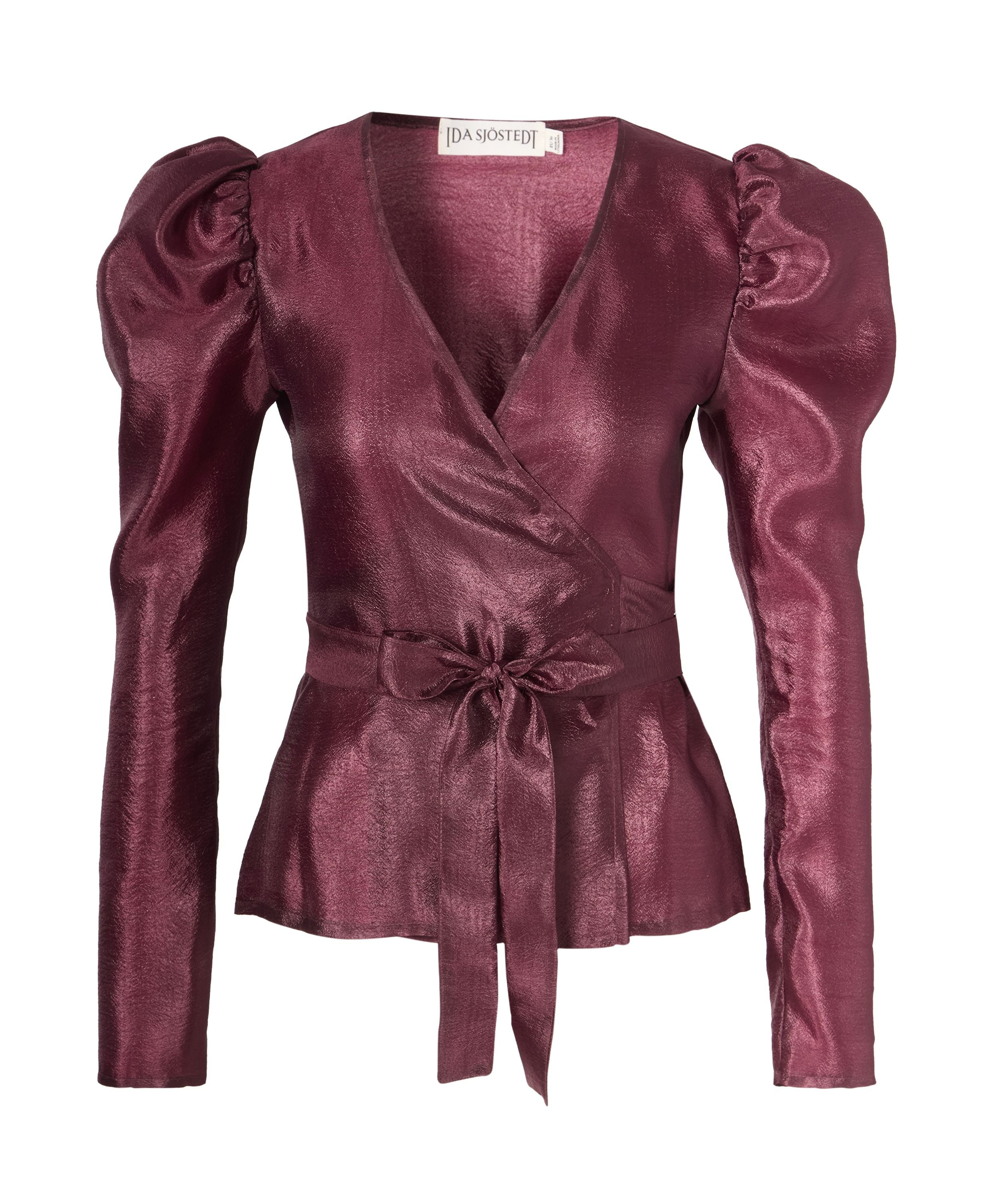 Ida Sjöstedt Priscilla Blouse Burgundy