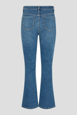 Lataa kuva Galleria-katseluun, Ivy Copenhagen Johanna Kick Flare Wash Jeans Denim Blue
