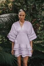 Lataa kuva Galleria-katseluun, By Malina Embla Mini Dress Violet
