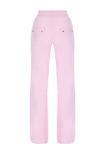Lataa kuva Galleria-katseluun, Juicy Couture Del Ray Classic Velour Pant Pocket Design Cherry Blossom
