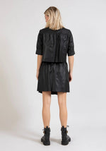 Lataa kuva Galleria-katseluun, Coster Copenhagen Leather A-line Skirt
