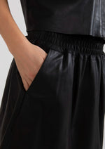 Lataa kuva Galleria-katseluun, Coster Copenhagen Leather A-line Skirt
